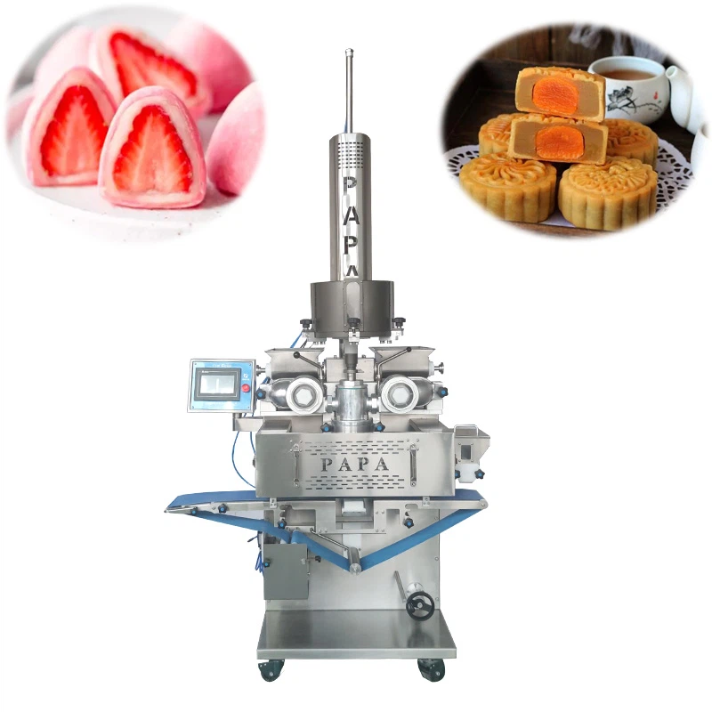 Mochi Strawberry accrusting Machine